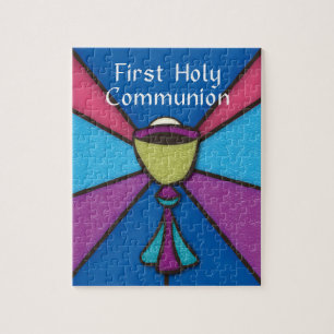 First Communion Congratulations and Blessings Puzzle