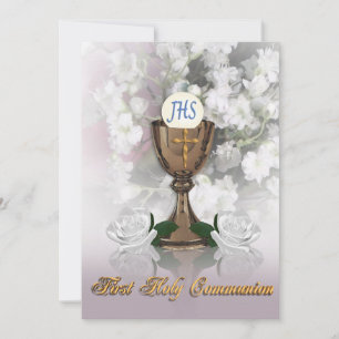 First Communion Einladung