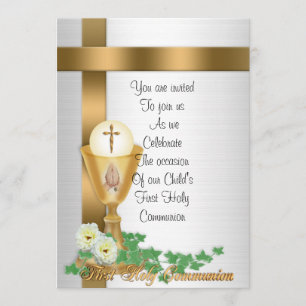 First Communion Einladung