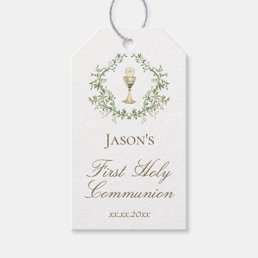 First Communion  Geschenkanhänger (Vorderseite)