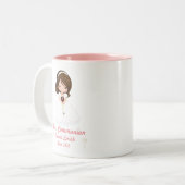 First Communion Mug Zweifarbige Tasse (Vorderseite Links)