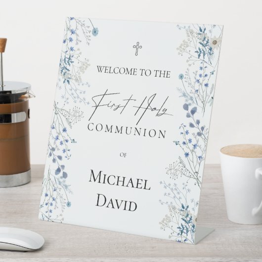 First Communion welcome Sockelschild (In Situ)