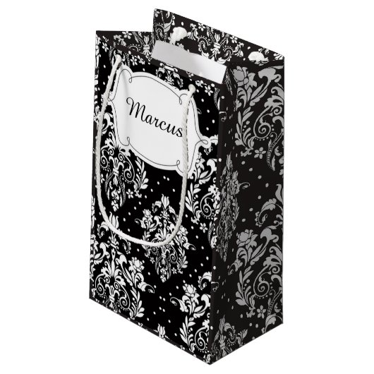 First Communityafrikanischer Junge Vielen Dank Kleine Geschenktüte (Rückseite Schrägansicht)