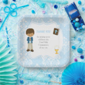 First Communityafrikanischer Junge Vielen Dank Pappteller (Party)