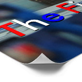 First Couple Donald und Melania Trump Liberty Ball Poster (Ecke)