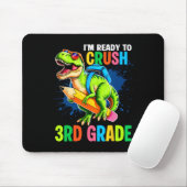 First Day Of 3rd Grade Shirt Boys Dinosaur Ck To S Mousepad (Mit Mouse)