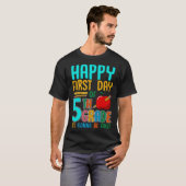 First Day Of 5th Grade Back To School Teacher Kids T-Shirt (Vorne ganz)