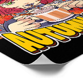 First Day Of Autumn Falls September Autumnal Equin Poster (Ecke)