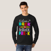 First Day Of Back To School Pre K Student Teacher  T-Shirt (Vorne ganz)