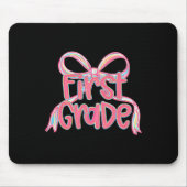 First Day Of First Grade Floral Bundle For Teacher Mousepad (Vorne)