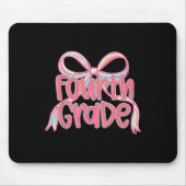 First Day Of Fourth Grade Floral Bundle For Teache Mousepad