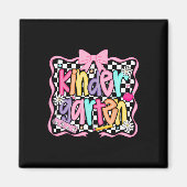 First Day Of Kindergarten Floral Bundle For Teache Magnet (Vorne)