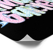 First Day Of Kindergarten Floral Bundle For Teache Poster (Ecke)