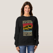 First Day Of School Bus Driver Men Women Bus Driv Sweatshirt (Vorne ganz)