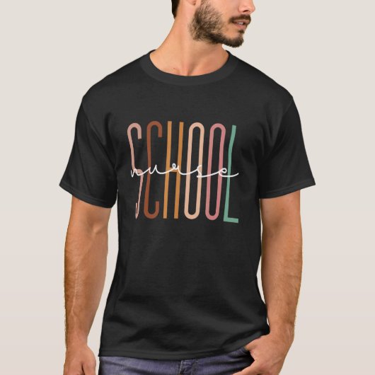 First Day Of School Nurse Back To School Nursing N T-Shirt (Vorderseite)