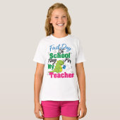 First Day of School Pray For My Teache, T-Shirt (Vorne ganz)