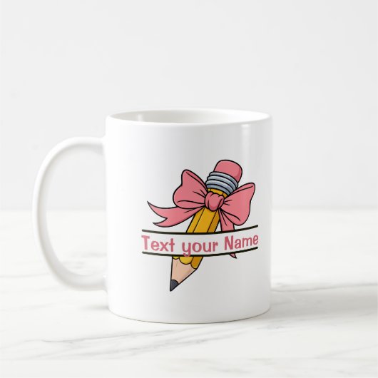 First day of school with options to personalize kaffeetasse (Links)