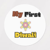 First Diwali ( Stickers) Etiketten (Design 2)