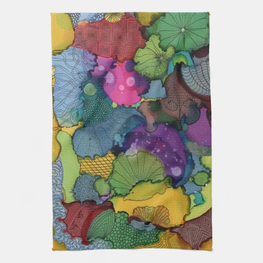 First Doodle Kitchtuch Geschirrtuch (Vertikal)