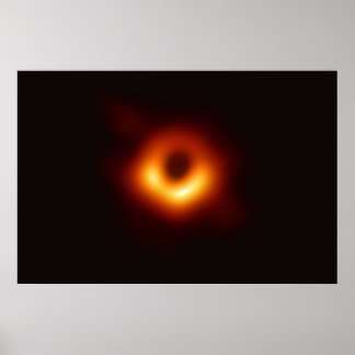 First Ever Image of a Black Hole 8K Resolution Poster