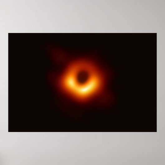 First Ever Image of a Black Hole 8K Resolution Poster (Vorne)