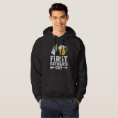 First Father s Day Beer Baby Bottle Dad Daddy Men Hoodie (Vorne ganz)