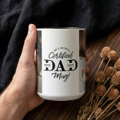 First Father’s Day Certified Dad Mug New Dad Photo Tasse