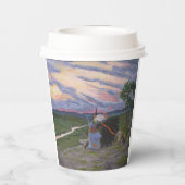 "First Flight!" Pappbecher (Rückseite)