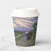 "First Flight!" Pappbecher (Vorderseite)