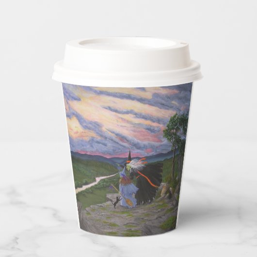 "First Flight!" Pappbecher (Vorderseite)