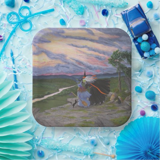 "First Flight" Pappteller (Party)