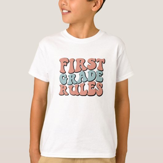 First Grad Vibes T-Shirt (Vorderseite)