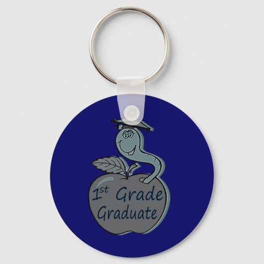 first.grade.graduate.apple schlüsselanhänger (Vorderseite)