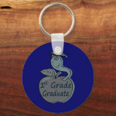 first.grade.graduate.apple schlüsselanhänger (Vorderseite)