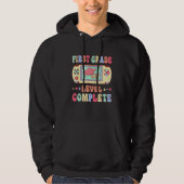 First Grade Level Complete Graduation Student Vide Hoodie (Vorderseite)