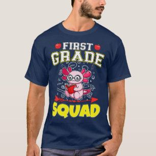 First Grade Squad Funny Elementary School T-Shirt