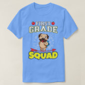 First Grade Squad Funny Elementary School T-Shirt (Design vorne)