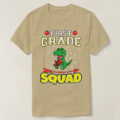 First Grade Squad Funny Elementary School T-Shirt (Design vorne)