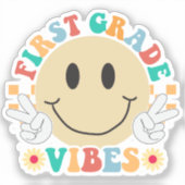 First Grade Student Aufkleber (Vorderseite)