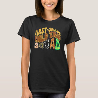 First Grade Students School Zoo Field Trip Squad M T-Shirt