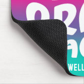 First Grade Teacher Colorful Ombre Mousepad (Ecke)