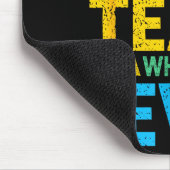 First Grade Team On A Whole New Level Teacher Back Mousepad (Ecke)
