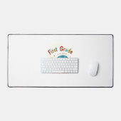 First Grade Turtle-y Awesome 1st Grade Back to Sch Schreibtischunterlage (Tastatur & Maus)