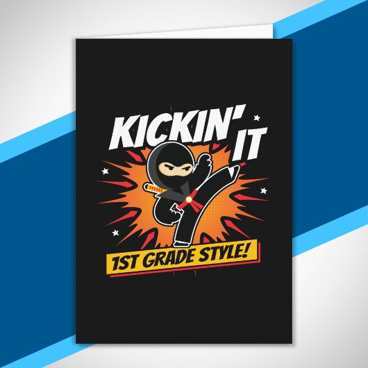 First Grader - Back To School - 1st Karte