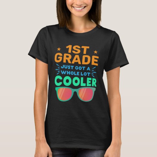 First grader outfit back to school for 1st grade T-Shirt (Vorderseite)
