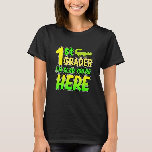 First Grader Teacher Teaching Teachers Day Graphi T-Shirt (Vorderseite)