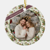 First Holiday Keepsake Keramik Ornament (Vorne)