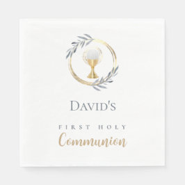 First Holy Communion boy Serviette