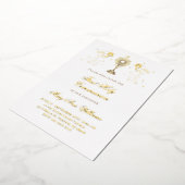 First Holy Communion catholic angels Eucharist Folieneinladung (Gedreht)