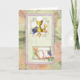 First Holy Communion, confirmation Karte